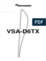 Manual Japon Vsa-D6tx 82087