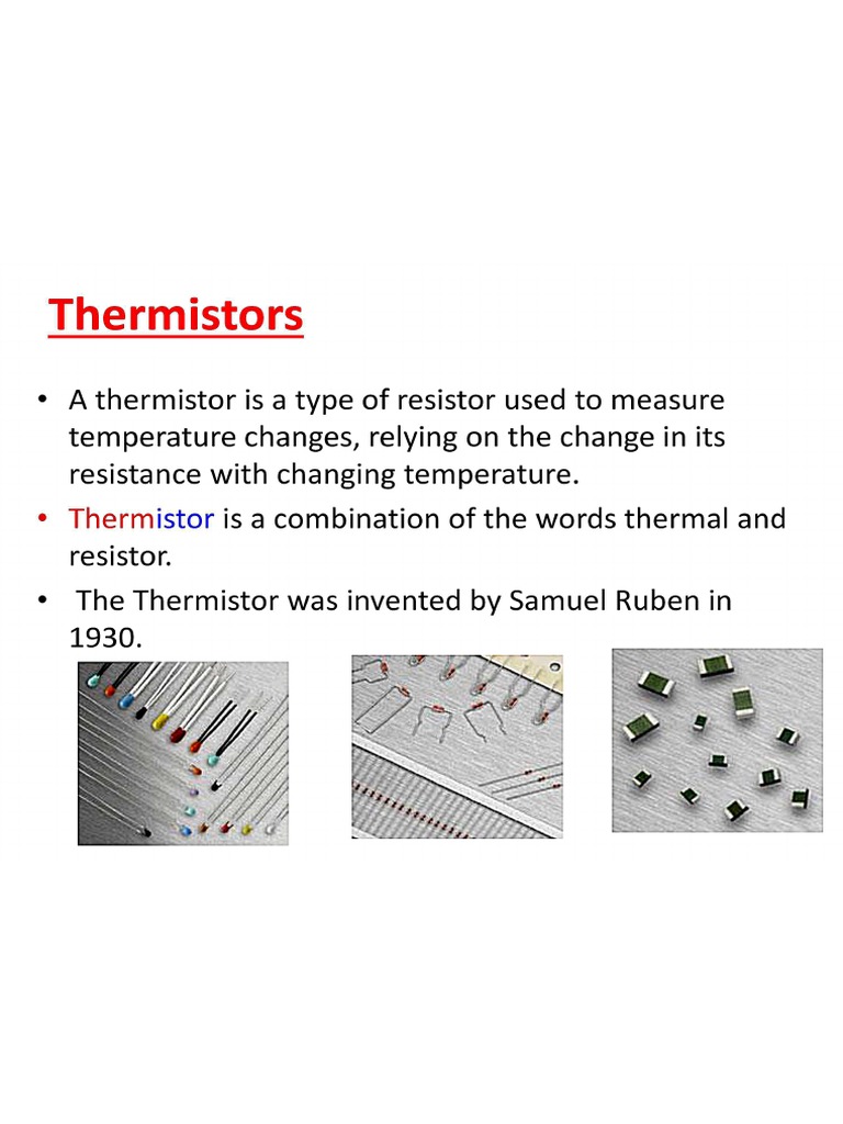Thermistor PDF