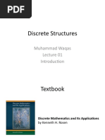 Discrete Structures: Muhammad Waqas