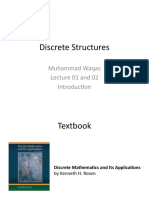 Discrete Structures1 2