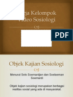 Kerja Kelompok Sosiologi