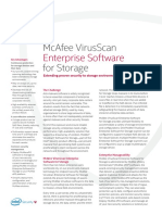 Mcafee Virusscan For Storage: Enterprise Software