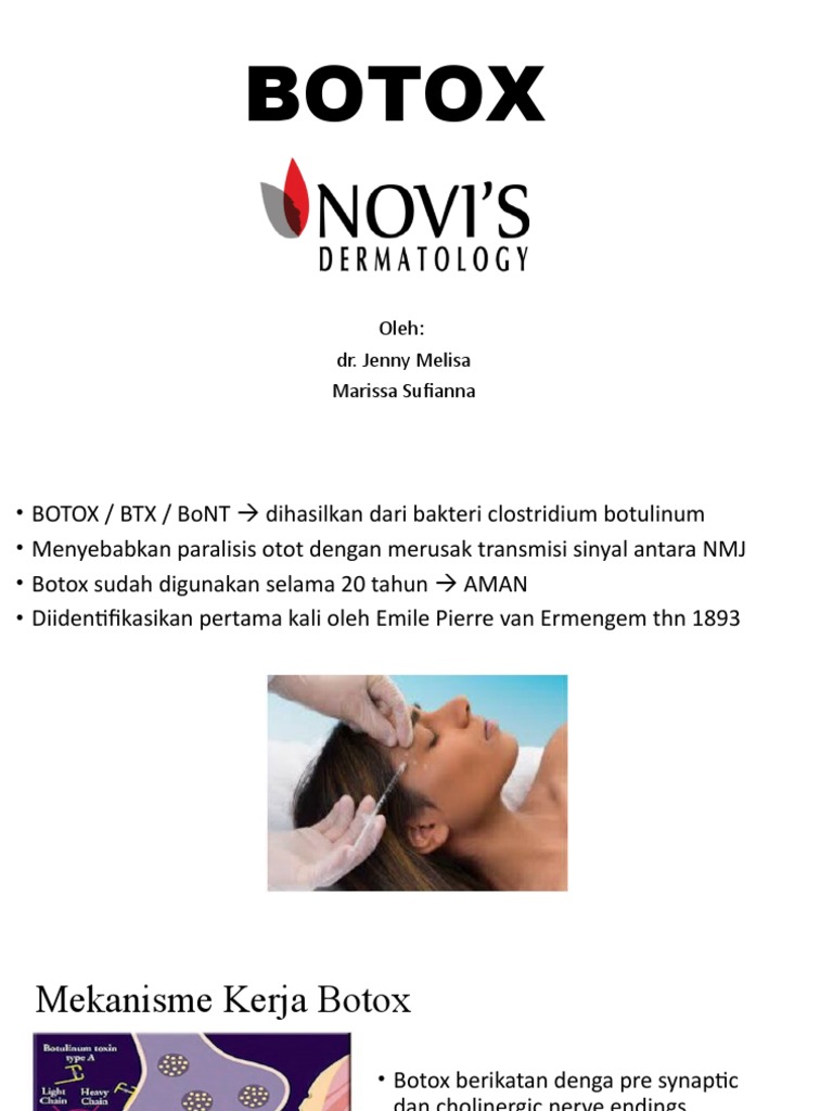 Mekanisme dan Indikasi Botox | PDF