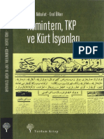 Erden Akbulut - Erol Ülker - Komintern, TKP Ve Kürt İsyanları