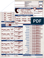 Emuru Meio Orc Soldado Ficha Pronta PF2