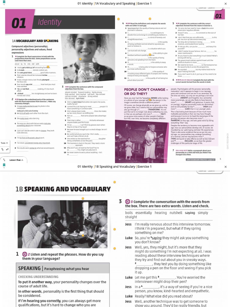 High Note 5 Workbook Answers | PDF | Vocabulary | Cognitive Science
