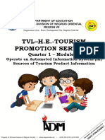 TourismPromotionServices - Q1 - Module 2 For Teacher