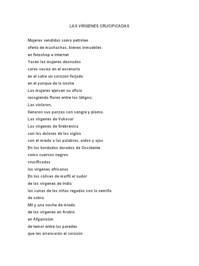 Las Vírgenes Crucificadas PDF