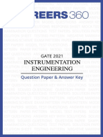 GATE 2021 Instrumentation Engineering Question Paper