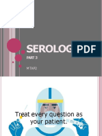 Immunology and Serology Part 3