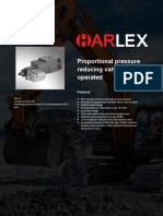 Proportional Pressure Reducing Valve, Pilot Operated: Features