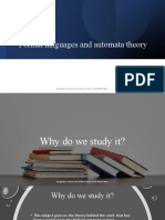 Formal Languages and Automata Theory: Designed by K.Geeta Asst - Professor Dept. of CSE RGUKT Basar