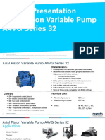 Product Presentation Axial Piston Variable Pump A4VG Series 32