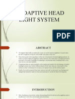 Adaptive Head Light System