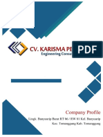 Company Profil Cv. Karisma Persada Baru 2021