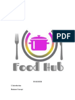 Food Hub Business Concept
