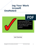 Managing Your Work With Microsoft OneNote GTD v2