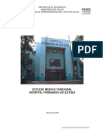 Estudio Hospital Fernando Velez Paiz, Noviembre 2004