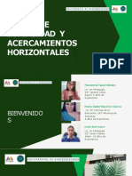 Acercamientos Horizontales Grupo A