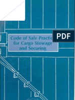 Code of Safe Practice For Cargo Stowage and Securing