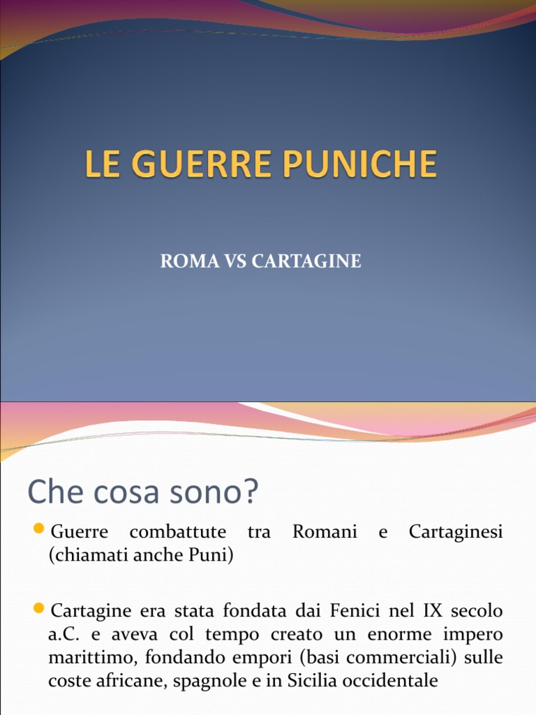 Le Guerre Puniche e l'espansione romana nel Mediterraneo | Algor