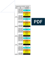 Springboard Routine (16/08/2022 - 20/08/2022) : Day Time Class 11 (Batch 2)