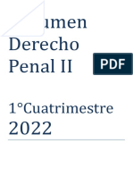 Resumen Derecho Penal II (2022)