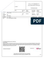 R.U.C. #20608552171 Factura Electronica: Cantidad UM Detalle P. Unitario Mon Importes