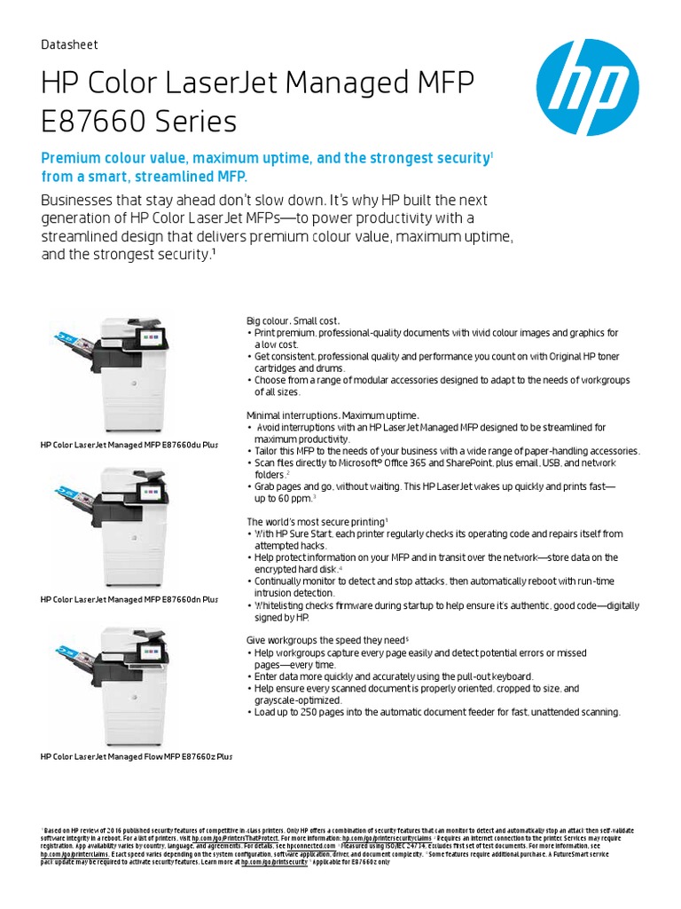 Hp E87660 Driver