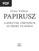 Irene Vallejo: Papirusz - A könyvek története az ókori világban