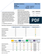 22010-11 Learning Environment Survey Wilbur Cross 0