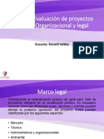 DiseñoEvaluaciónProyectosOrganizacionalLegal