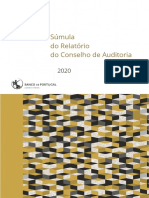 Resumo do Relatório do Conselho de Auditoria de 2020