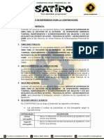 TDR Servicio de Apoyo de Proyectos y Liquidacion de Obras