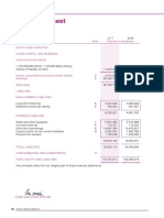 Balance Sheet