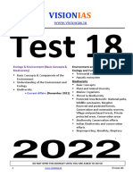18 Vision (E) Prelims Test 2022
