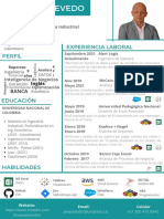Perfil de Antony Acevedo - Ingeniero de datos con experiencia en análisis de datos, reportes y ciberseguridad