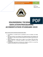 ETAC ETechnician Standard 2020