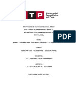 EN CAMINO A MI FELICIDAD: PROGRAMA DE ORIENTACIÓN VOCACIONAL