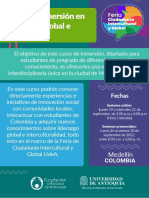 Programación Feria de Ciudadanía Intercultural y Global