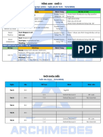 Nội Dung Tiếng Anh Khối 3 - Tuần 36 - Lớp 3A1 (12.4-15.4)