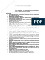 Ley de Incentivos para Movilidad Eléctrica