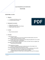 Ce 121 Fundamentals of Surveying Fieldwork: M.Rangel 1