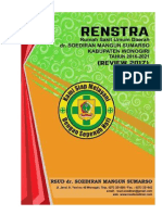 Review Renstra SKPD Rsud Dr. Soediran Mangun Sumarso Tahun 2016 2021