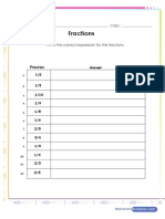 Fractions Vocabulary 002