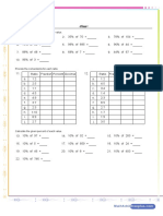 Calculate The Given Percent of Each Value.: Math4chil