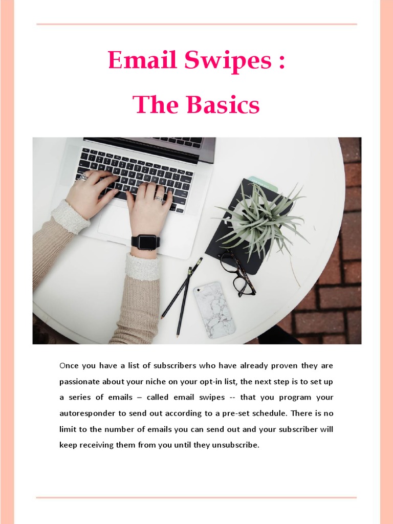 Email Swipes The Basics PDF Cyberspace