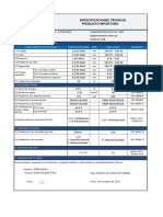 Especificaciones Técnicas - PORCELANATO DC - SUPER WHITE 60X60 - Q&DCeramic