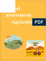 Social Assessment Agriculture: (Document Title)