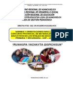 Directiva Concurso Materiales y Recursos Final 2022 - Ugel Hvca